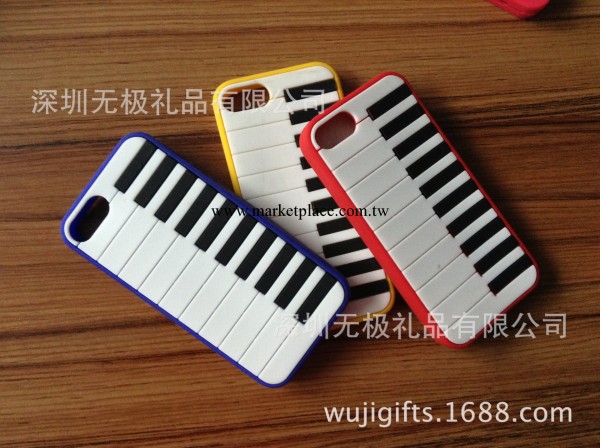 矽膠鋼琴手機殼  iphone5/5s/ipod touch5 手機保護殼批發・進口・工廠・代買・代購