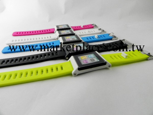 最新 蘋果 iPod nano6手錶帶 矽膠保護殼 腕帶工廠,批發,進口,代購
