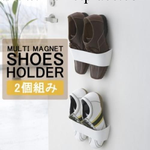 日本木暉創意磁吸壁式鞋架/掛鞋架-咖啡色（2個裝）工廠,批發,進口,代購