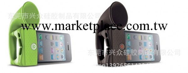 新款上市 蘋果矽膠喇叭擴音器 手機底座 可根據客戶要求定制批發・進口・工廠・代買・代購