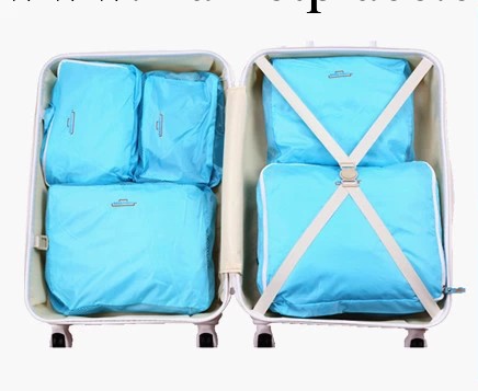A01韓國衣物旅行收納袋 防水衣服內衣整理包戶外旅遊行李五件套工廠,批發,進口,代購