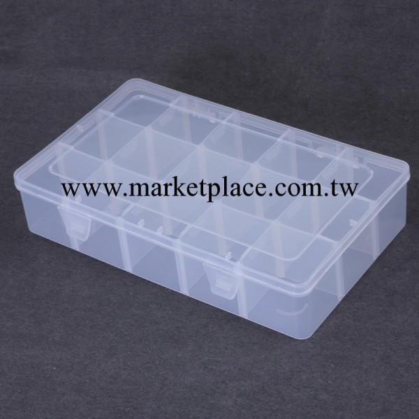 大號15格收納盒 透明塑料盒 收納箱 首飾盒 整理盒 可拆儲物盒批發・進口・工廠・代買・代購