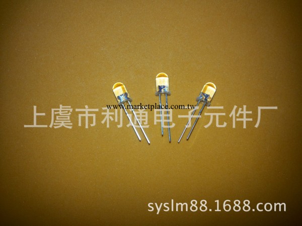 F5圓頭黃色LED發光二極管工廠,批發,進口,代購