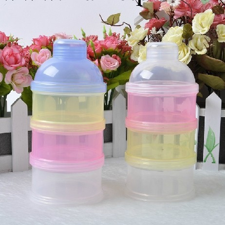貝多芬  嬰幼兒用品 嬰兒奶粉盒 三層透明粉盒 012 儲物盒批發工廠,批發,進口,代購