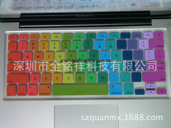 廠傢直銷訂做蘋果鍵盤膜 14色Mac 鍵盤膜批發・進口・工廠・代買・代購