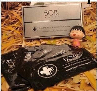 BOBI water 波碧水魚籽魚子面膜 黑臉娃娃面膜 緊致肌膚美白袪痘工廠,批發,進口,代購