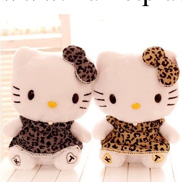 澳捷爾正版hello kitty豹紋凱蒂貓毛絨玩具公仔娃娃生日禮物工廠,批發,進口,代購