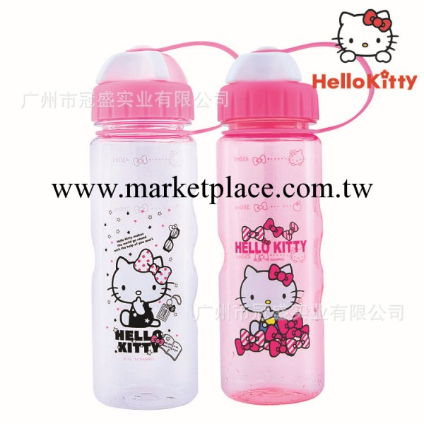 2014年新款Hello Kitty貓 學飲杯吸管杯防漏防燙塑料杯子批發3638工廠,批發,進口,代購