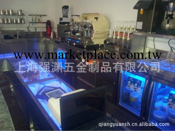 上海飲品水吧、咖啡吧臺不銹鋼設備，廚房設備生產廠傢工廠,批發,進口,代購