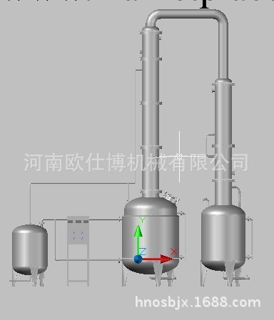 供應新產品酒精回收塔（高度8米） 固體酒精設備 酒精生產設備工廠,批發,進口,代購