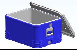 65升EPS保溫箱/冷暖箱/釣魚箱/米箱/醫用冷藏箱/快餐牛奶配送工廠,批發,進口,代購