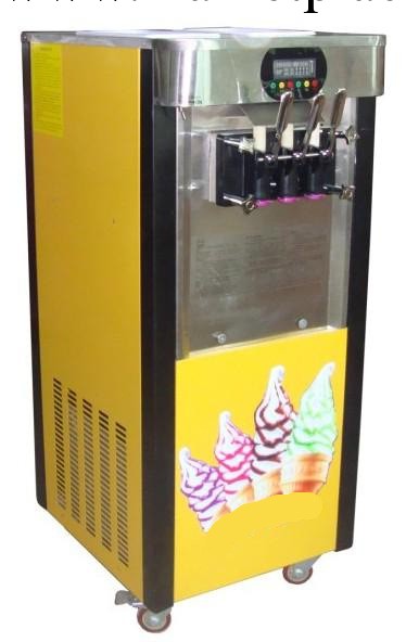 商用冰淇淋機DK-20L 三色軟冰激凌機 商用立式冰淇淋機工廠,批發,進口,代購