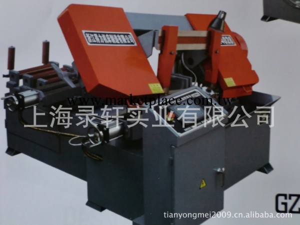銷售浙江省著名商標得力牌GZK4232全自動數控雙柱臥式帶鋸床工廠,批發,進口,代購