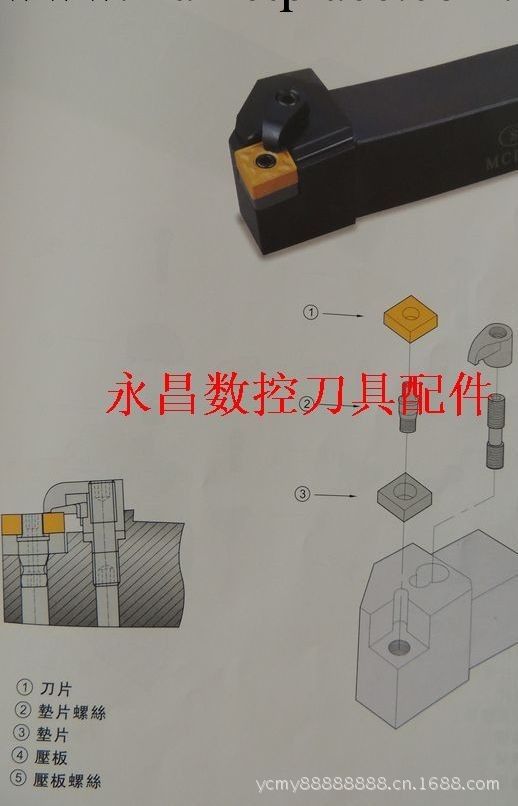 三韓車刀桿  三韓MCLNR2525 M12正90度外圓刀工廠,批發,進口,代購