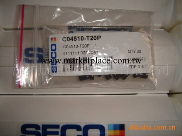 供應瑞典seco山高螺釘C04510-T20P  SECO工廠,批發,進口,代購