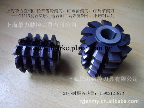 上海摯力庫存DP1.5-DP42短齒滾刀低齒滾刀DP短齒鑲片滾刀工廠,批發,進口,代購
