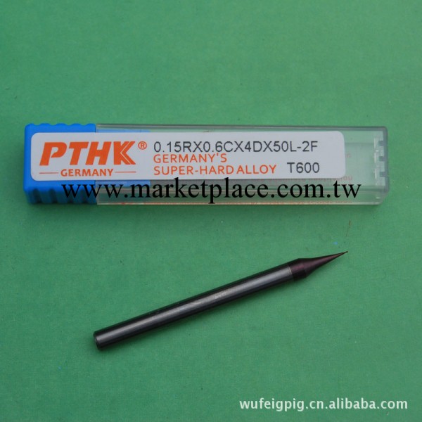 批發PTHK數控刀具 鎢鋼立銑刀 0.15 RX0.6CX4DX50L-2F工廠,批發,進口,代購