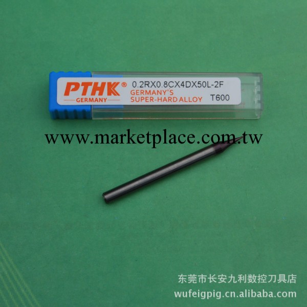 批發合金銑刀 PTHK60度微小徑刀 0.2 RX0.8CX4DX50L-2F工廠,批發,進口,代購