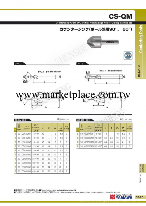 日本彌滿和中國區代理YAMAWA倒角刀CS-QM工廠,批發,進口,代購