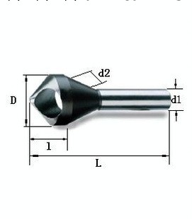 100度帶孔倒角刀 TiA?N塗層含鈷高速鋼倒角鉆 6件套套裝工廠,批發,進口,代購