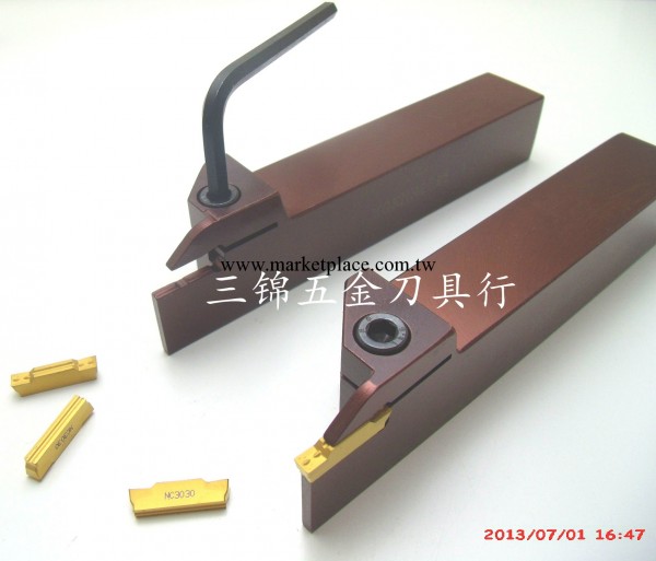 MGEHR2525-3  外圓切斷/切槽刀桿，25柄，3.0雙頭刀片工廠,批發,進口,代購