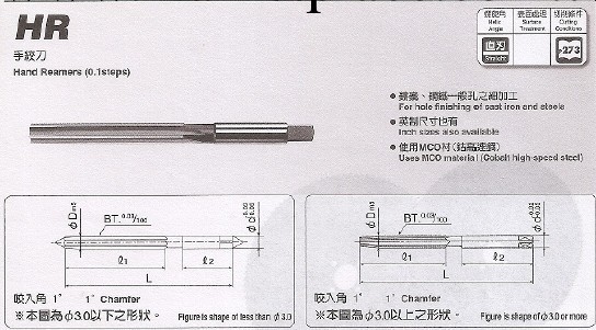 OKAZAKI日本岡崎OK手用絞刀HRM193特價限量50支工廠,批發,進口,代購