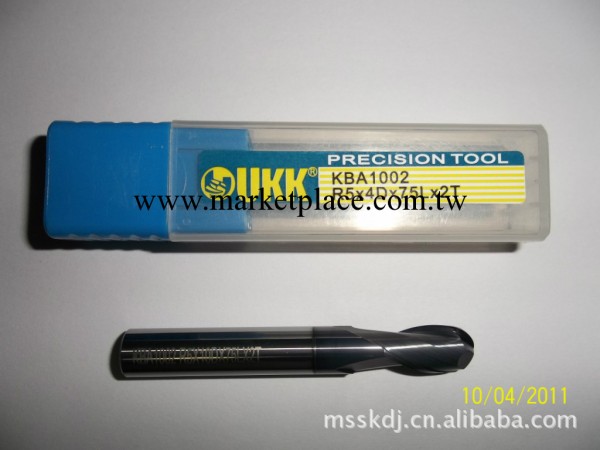 優勢批發臺灣UKK銑刀 R5x10Dx75Lx2F 模具銑刀 球刀 鎢鋼銑刀工廠,批發,進口,代購