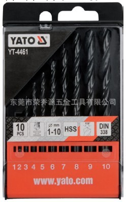 歐洲易爾拓YATO工具總代理 軋制麻花鉆組套 YT-4461  麻花鑽頭組工廠,批發,進口,代購