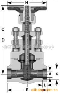 供應鍛鋼閘閥(圖)  廠傢直銷工廠,批發,進口,代購