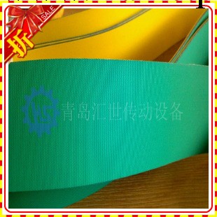 企業集采廠傢供應尼龍片基帶 3mm厚一麵黃一麵綠平皮帶工廠,批發,進口,代購