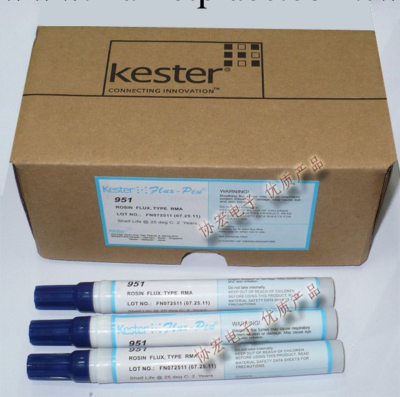KESTER凱斯特951無鉛免清洗助焊筆/助焊劑筆/無鉛助焊劑筆工廠,批發,進口,代購