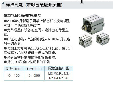 山東青島供應SMC氣缸 CDAT25*5*5系列，原裝正品工廠,批發,進口,代購