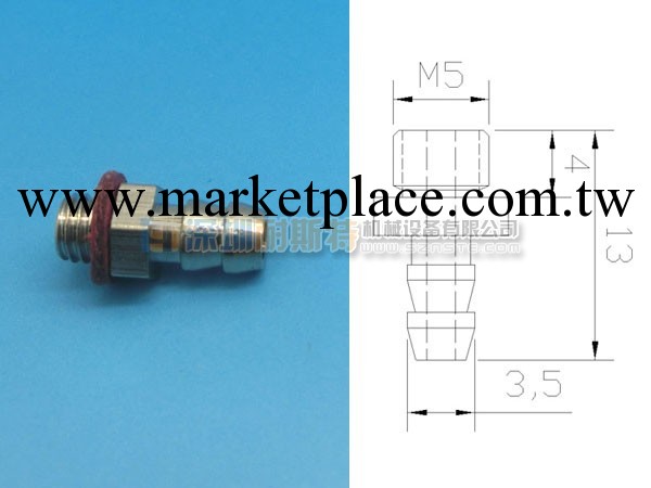 氣管接頭 M5-4接頭 機械手配件 小插蕊PTF04M5工廠,批發,進口,代購