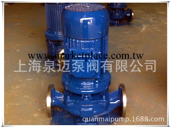 專業管道泵  ISG系列管道離心泵 上海造優質管道泵工廠,批發,進口,代購