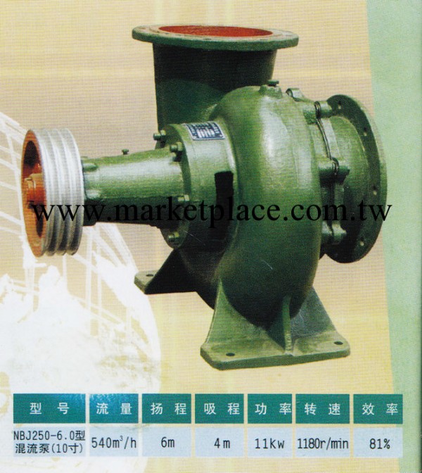 NBJ250-6.0型混流泵（10寸）工廠,批發,進口,代購