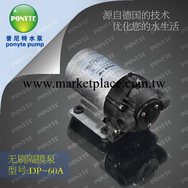 PONYTE 普尼特 DP-60/12V/24V無刷型 微型隔膜泵 自吸高壓泵 定制工廠,批發,進口,代購