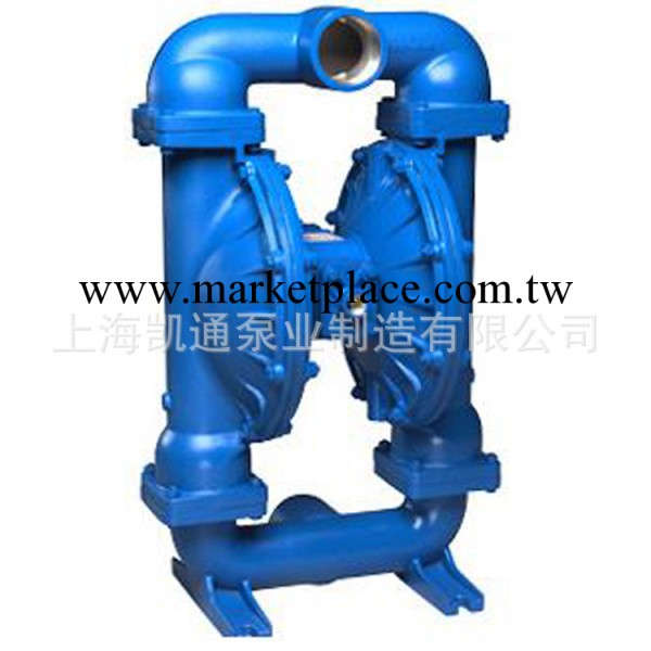 上海 QBY-100氣動隔膜泵 雙隔膜泵  鑄鐵不銹鋼材質規格齊全工廠,批發,進口,代購