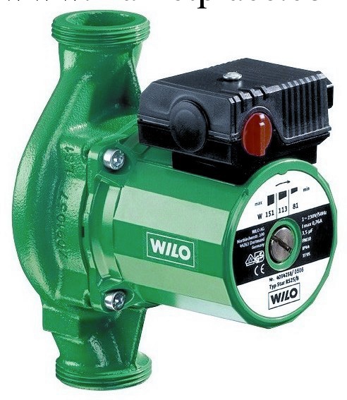 供應德國wilo威樂水泵熱水循環泵RS25/8工廠,批發,進口,代購