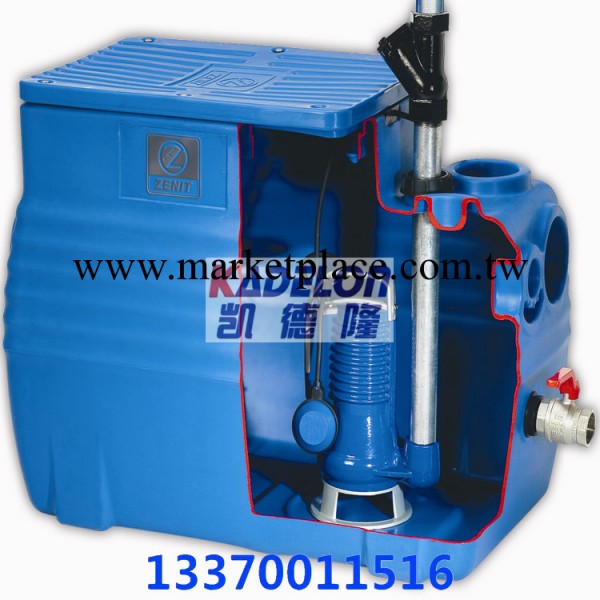 意大利澤尼特水泵污水提升泵單泵提升站BOX-400工廠,批發,進口,代購