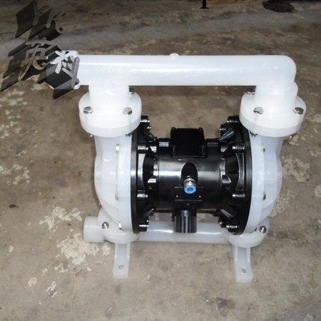 QBY-25SF46塑料氣動雙隔膜泵 耐腐蝕工程塑料泵 氣動塑料泵工廠,批發,進口,代購