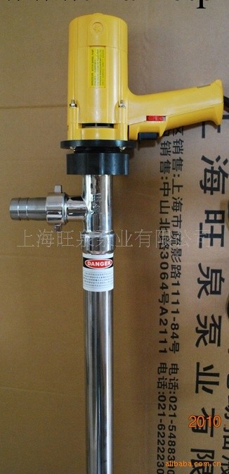 上海旺泉牌SB-6防腐插桶泵、手提抽液泵、化工泵工廠,批發,進口,代購