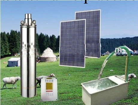 140W~1300W太陽能水泵 太陽能深井泵 太陽能直流水泵 不銹鋼水泵工廠,批發,進口,代購