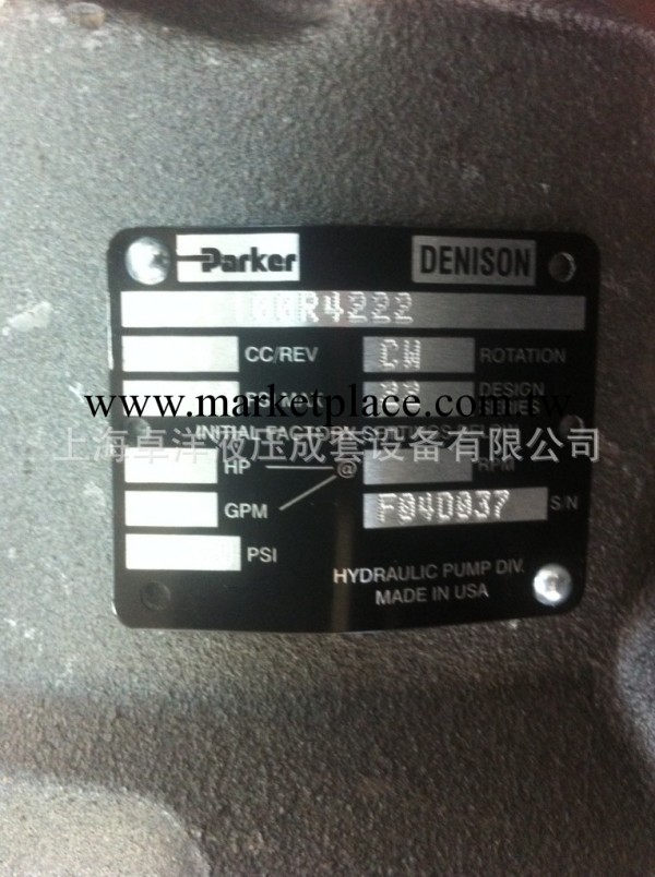 現貨特價供應PARKER泵 PAVC65R4213工廠,批發,進口,代購