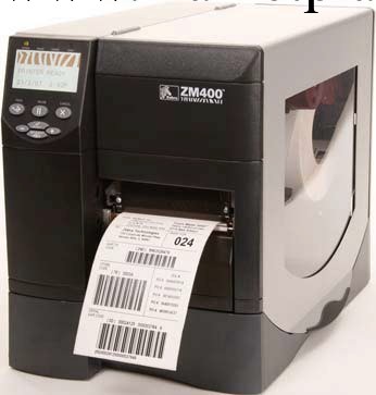 銷售批發Zebra 斑馬 工業級 條碼打印機ZM400-200點工廠,批發,進口,代購
