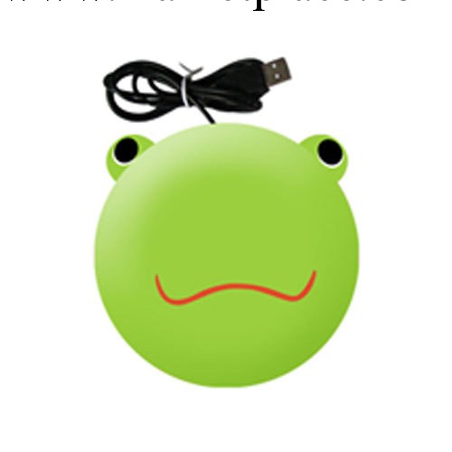 卡通USB暖手寶按摩器(青蛙)   創意產品網店代理批發・進口・工廠・代買・代購