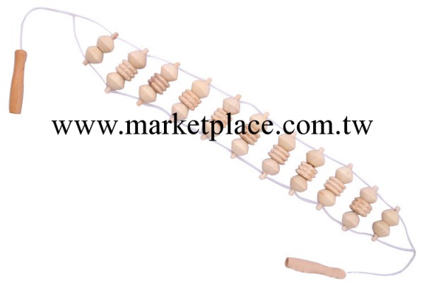 廠傢直銷 手工竹木按摩器 白三角拉背滾輪按摩器 量大價優工廠,批發,進口,代購