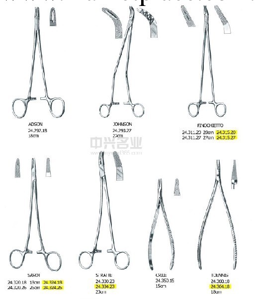 鎢碳鋼彎柄持針鉗 Sarot Needle Holder 26cm工廠,批發,進口,代購