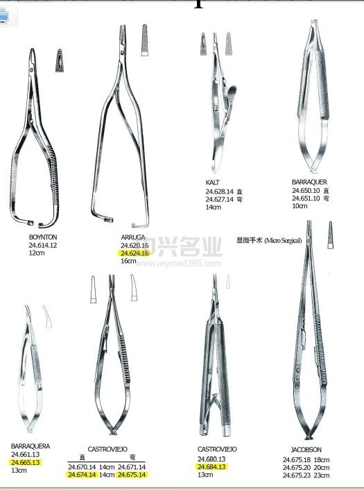 鎢碳鋼顯微針持，彎頭，帶鎖扣5cm工廠,批發,進口,代購