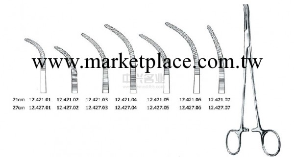 小彎頭止血鉗 14cm ADSON BABY工廠,批發,進口,代購