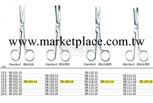 通用剪 直 尖/尖  11.5cm工廠,批發,進口,代購